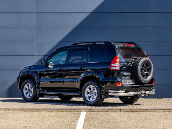 2005 Toyota Land Cruiser Prado 5-speed 120 Series, чёрный, 1495000 рублей - вид 3