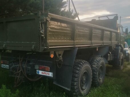 1991 КамАЗ 4310, зелёный, 1100000 рублей, вид 4