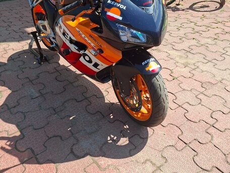 2005 Honda CBR 1000 RR/RA Fireblade, оранжевый, 600000 рублей, вид 1