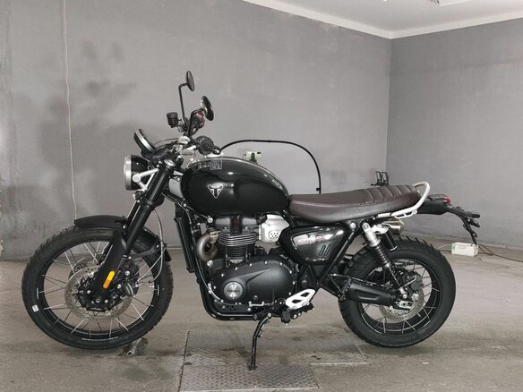 2025 Triumph Scrambler, чёрный, 1172000 рублей