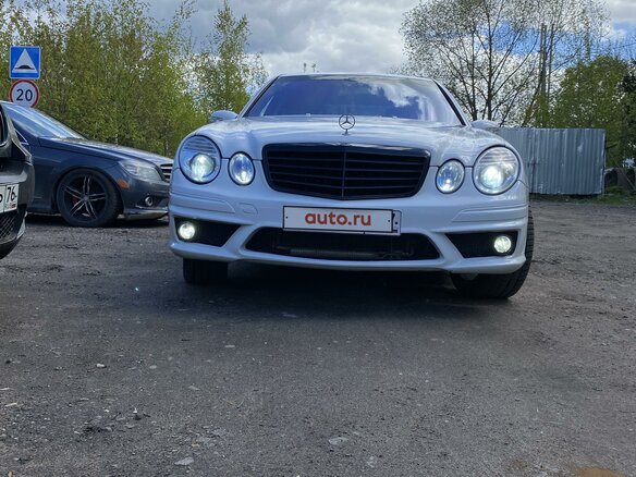 2002 Mercedes-Benz E-Класс 240 III (W211, S211), белый, 950000 рублей - вид 5