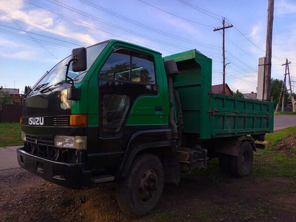 1989 Isuzu Forward (F-Series), зелёный, 2200000 рублей - вид 6