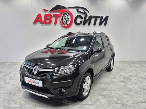 2016 Renault Sandero Stepway II, чёрный - вид 3