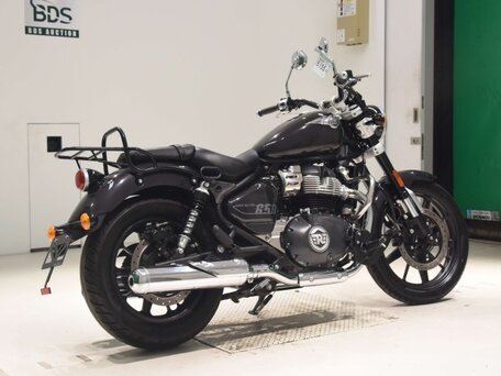 2024 Royal Enfield Super Meteor, чёрный, 523000 рублей, вид 3