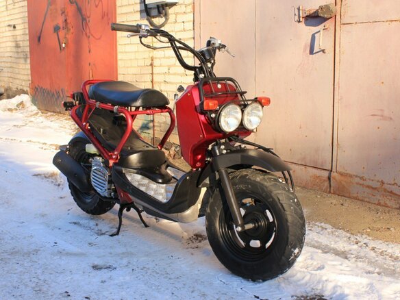 2006 Honda Zoomer, красный, 147000 рублей - вид 3