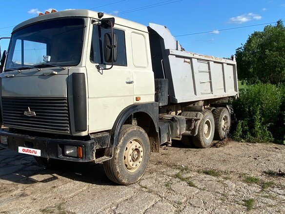 1997 МАЗ 5516, серебристый, 800000 рублей - вид 6