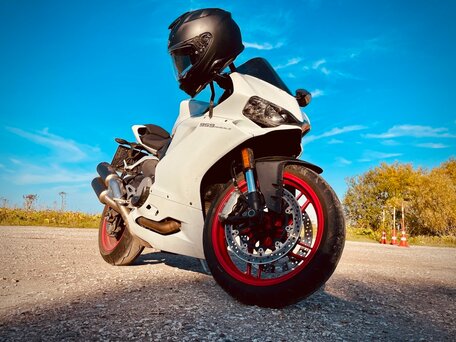 2018 Ducati 959 Panigale, белый, 1100000 рублей, вид 1