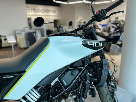 2024 Husqvarna Vitpilen 401, белый, 620000 рублей, вид 4