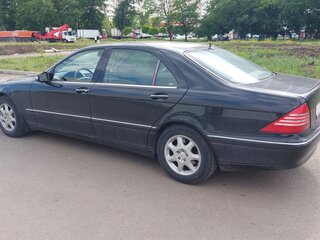 2004 Mercedes-Benz S-Класс 320 IV (W220) Рестайлинг, чёрный, 999000 рублей, вид 5