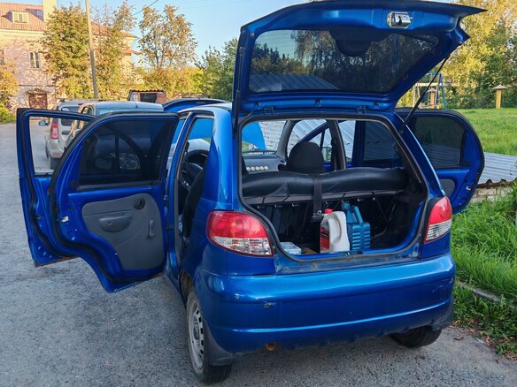 2011 Daewoo Matiz I Рестайлинг, синий, 180000 рублей - вид 1