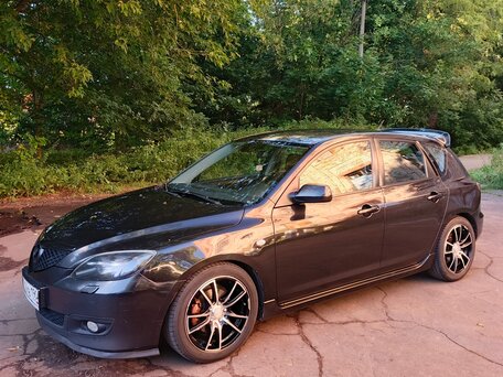 2007 Mazda 3 I (BK) Рестайлинг, чёрный, 520000 рублей, вид 5