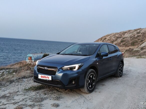 2017 Subaru XV II, синий, 1810000 рублей - вид 1