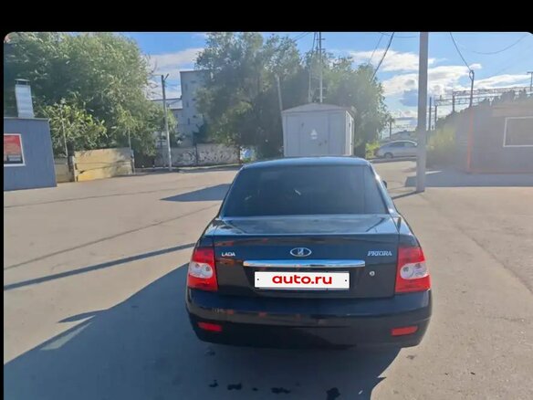 2011 Lada (ВАЗ) Priora I, чёрный, 300000 рублей