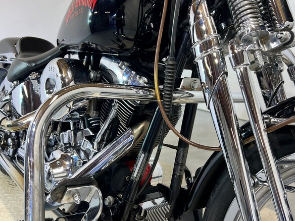2000 Harley-Davidson Springer Softail, чёрный - вид 14
