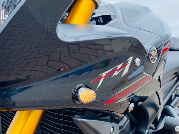 2007 Yamaha FZ1, чёрный - вид 22
