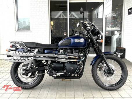 2014 Triumph Scrambler, синий, 770000 рублей, вид 1