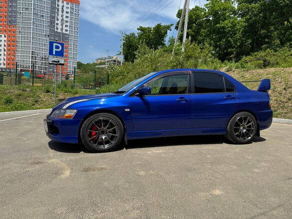 2001 Mitsubishi Lancer Evolution VII, синий, 2100000 рублей - вид 5