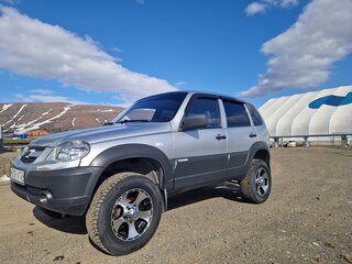 2012 Chevrolet Niva I Рестайлинг, серебристый, 870000 рублей, вид 1