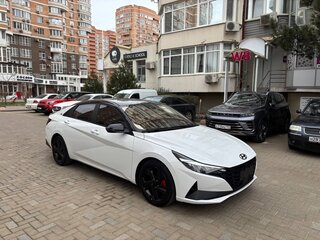2022 Hyundai Elantra VII (CN7), белый, 1480000 рублей, вид 1