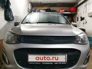 2016 Lada (ВАЗ) Kalina II, серебристый, 836000 рублей, вид 4