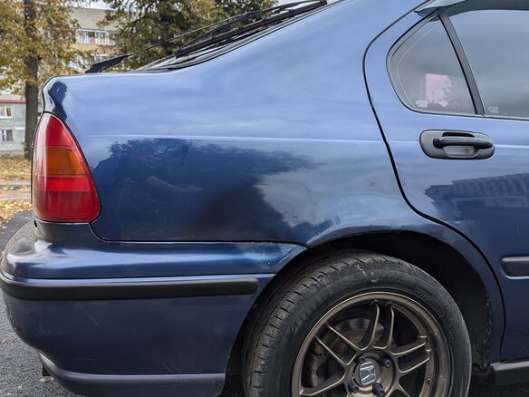 1996 Honda Civic VI, синий, 300000 рублей - вид 20