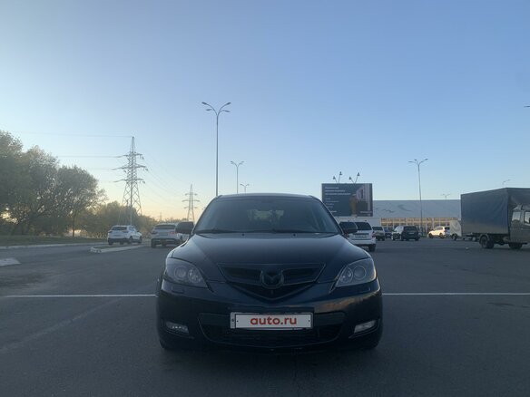 2007 Mazda 3 I (BK) Рестайлинг, чёрный, 570000 рублей