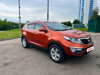 2012 Kia Sportage III, оранжевый, 1349000 рублей, вид 4