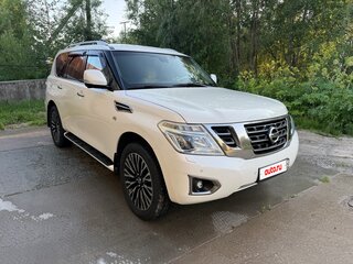 2014 Nissan Patrol VI (Y62) Рестайлинг, белый, 2600000 рублей, вид 2
