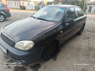 2008 Chevrolet Lanos I, чёрный, 170000 рублей, вид 1
