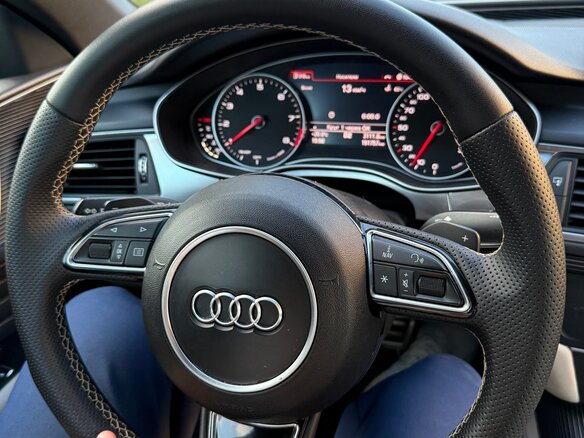 2014 Audi A7 I (4G) Рестайлинг, чёрный, 2575000 рублей - вид 21