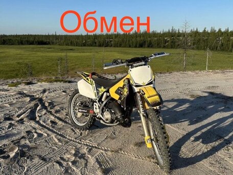 2001 Suzuki RM 125, жёлтый, 250000 рублей, вид 1