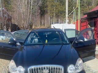 2005 Hyundai Sonata IV (EF) Рестайлинг, чёрный, 650000 рублей, вид 3