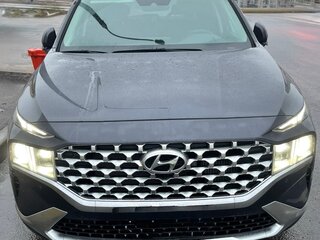 2021 Hyundai Santa Fe IV Рестайлинг, синий, 3450000 рублей, вид 1