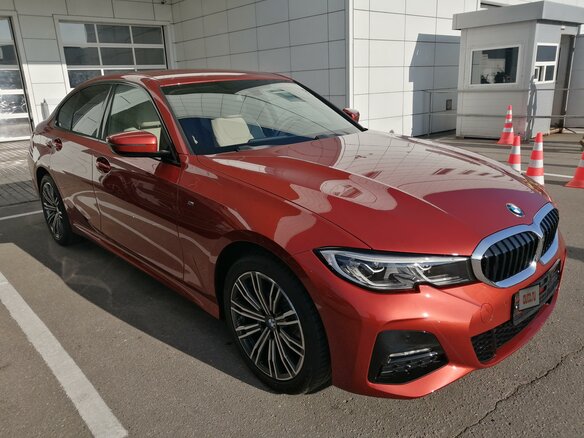 2020 BMW 3 серии 320d xDrive VII (G2x), оранжевый, 4650000 рублей - вид 6