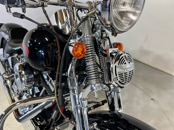 2000 Harley-Davidson Springer Softail, чёрный - вид 15