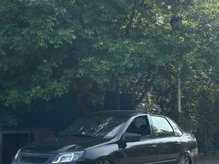 2012 Lada (ВАЗ) Granta I, чёрный, 550000 рублей, вид 1