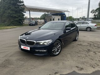 2017 BMW 5 серии 525d VII (G30/G31/G38), синий, 3100000 рублей, вид 5