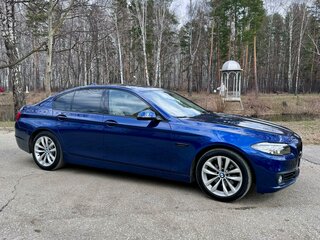 2016 BMW 5 серии 520d VI (F10/F11/F07) Рестайлинг, синий, 2600000 рублей, вид 1
