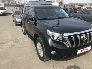 2016 Toyota Land Cruiser Prado 150 Series Рестайлинг 1, чёрный, 4300000 рублей, вид 2