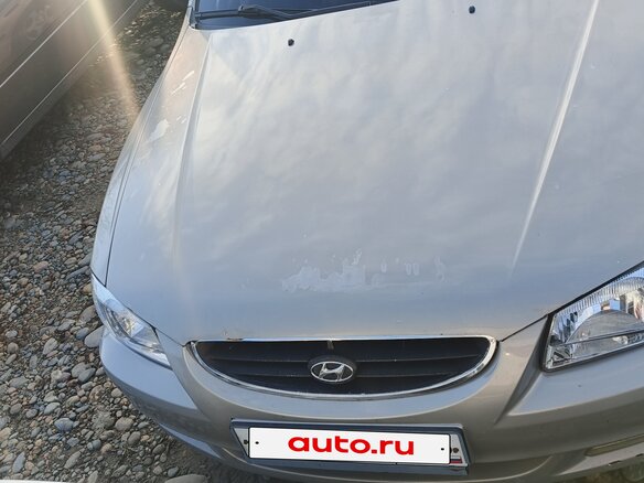 2008 Hyundai Accent ТагАЗ II, бежевый, 450000 рублей - вид 3