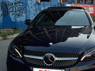2016 Mercedes-Benz C-Класс 180 IV (W205), синий, 2150000 рублей, вид 2
