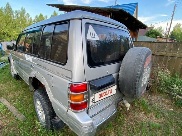 1994 Mitsubishi Pajero II, серый, 330000 рублей - вид 4