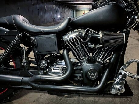 1999 Harley-Davidson Dyna Glide Custom, чёрный, 999999 рублей, вид 3