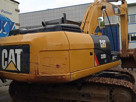 2017 Caterpillar 320D, жёлтый, 7510000 рублей, вид 1