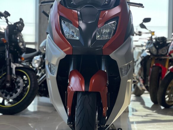 2016 BMW C 650 Sport, оранжевый - вид 9