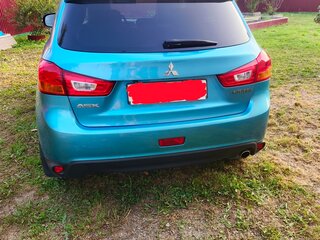 2013 Mitsubishi ASX I Рестайлинг, голубой, 950000 рублей, вид 3