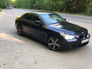 2004 BMW 5 серии 525i V (E60/E61), синий, 780000 рублей, вид 1