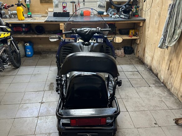 2001 Yamaha Venture, синий, 350000 рублей - вид 12
