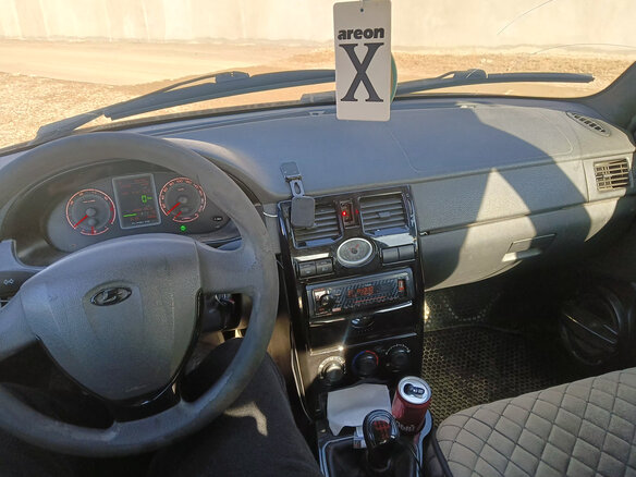 2012 Lada (ВАЗ) Priora I, пурпурный, 285000 рублей - вид 7