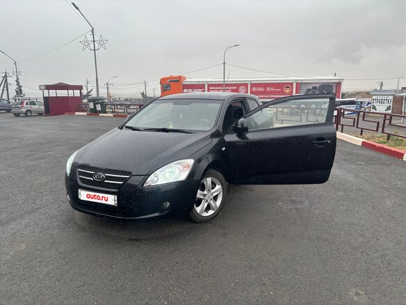 2008 Kia Ceed I, чёрный, 600000 рублей